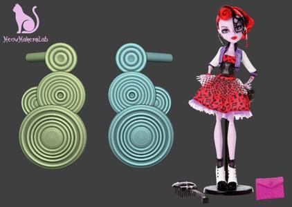 Operetta, Earring, Picture Day, Monster High.