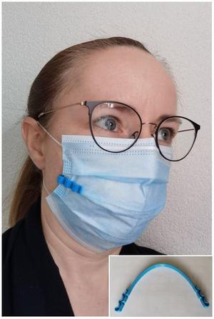 Spacer Clip for mask 17,5 cm