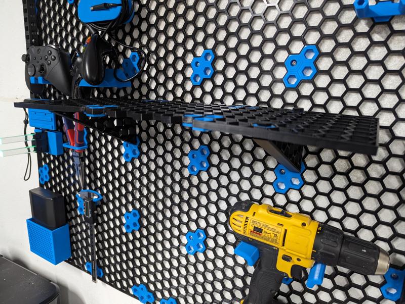 Honeycomb Storage Wall (HSW) Shelf