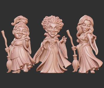 Hocus Pocus The Sanderson Sisters 2 Versions