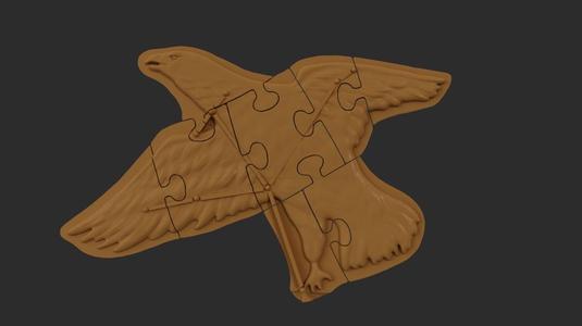 Eagle constellation puzzle