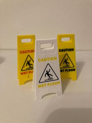 Warning sign - Wet Floor 