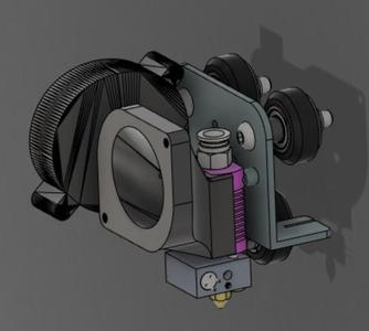 5015 Hot End Vacuum Duct for Ender 2, Ender 3, CR-10S 