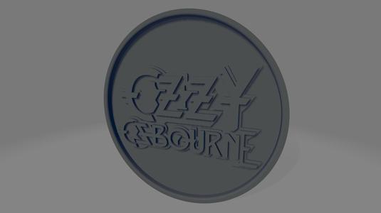 Ozzy Osbourne coaster