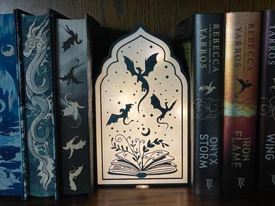 Fourth Wing Inspired Book Nook / Book Plate