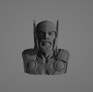 Bust of thor