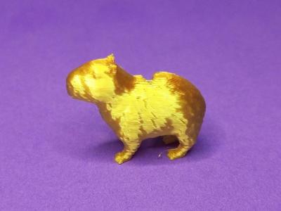 Capybara Spoke Ornament – Chill Vibes for a Bike!