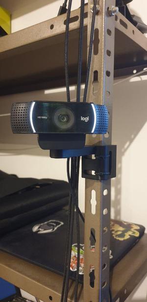 Webcam Mount for Heavy Duty Adjustable Shelves