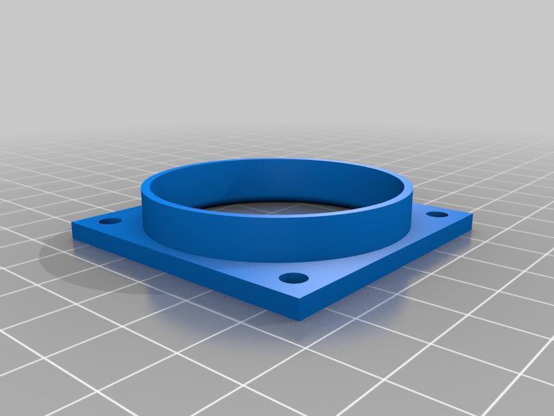 50mm Fan duct for cpu fan