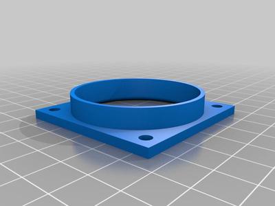 50mm Fan duct for cpu fan