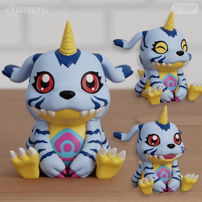 Gabumon Chibi 3 Models Digimon Adventure Easy Print