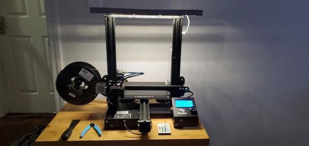 Ender 3 (Pro) LED Hood