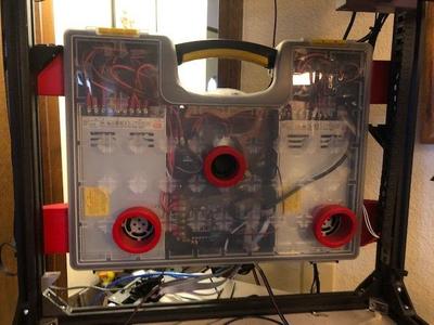 X5S power enclosure case from HB Freight pt#'s 93928, 62778