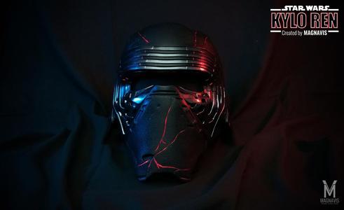 Kylo Ren Helmet - The Rise of Skywalker - Reforged Version