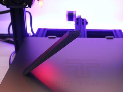 Bed adhesion benchmark test print