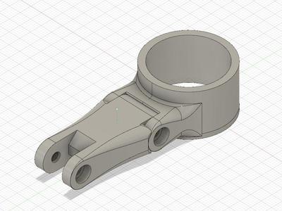 1 1/8" headset spacer for mounting of a front light
