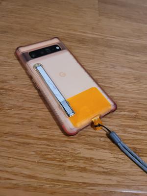 Phone Lanyard card attachment