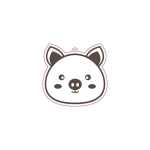 Keychain - Animal - Pig