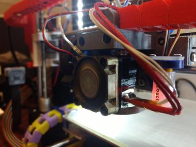 E3Dv6 40 mm Extended Fan Duct 