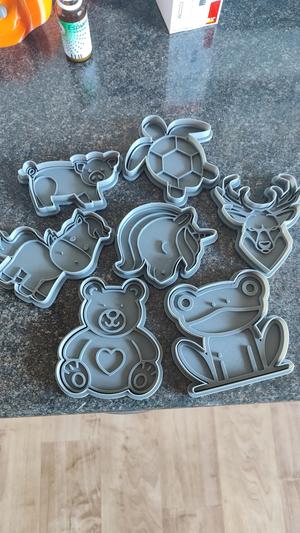 Cookie cutters ,animals