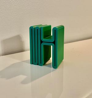 Squiggly Letter H