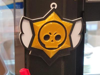 brawlstars logo magnet