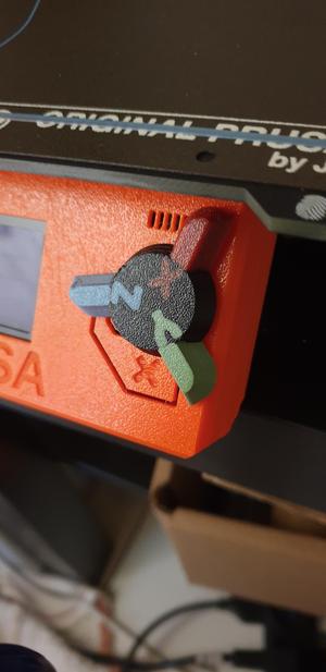 MANOPOLA PRUSA MK3S+