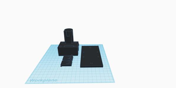 Ryobi tool mount (remix)