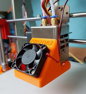 Zonestar P80QR2 Fan Duct