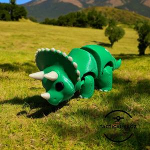 Triceratops Flexy Articulated- Pose and Play