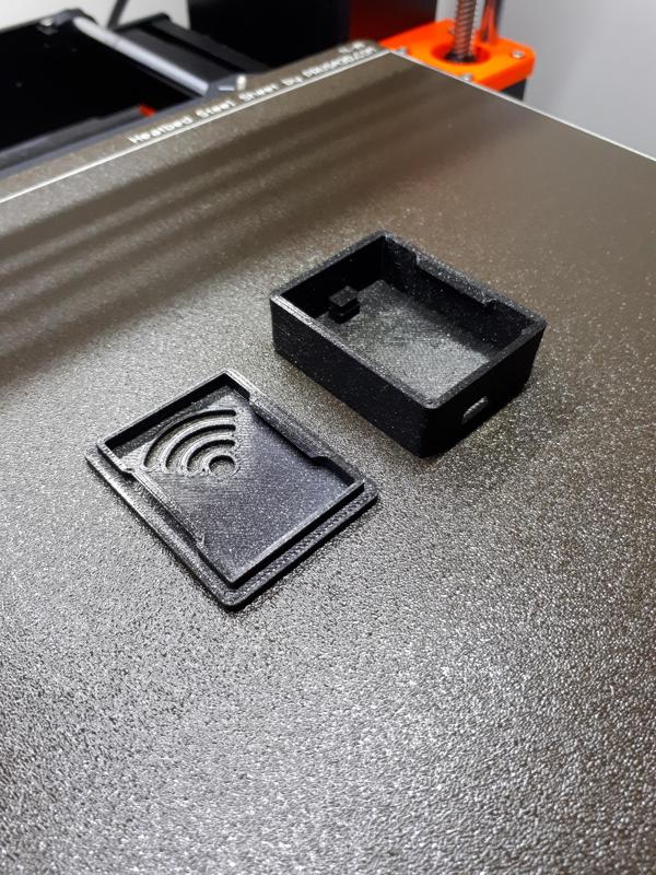 D1 Mini V3 Snapcase Low Profile With Wifi Logo