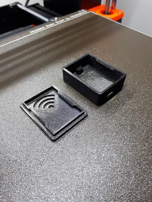 D1 Mini V3 Snapcase Low Profile With Wifi Logo