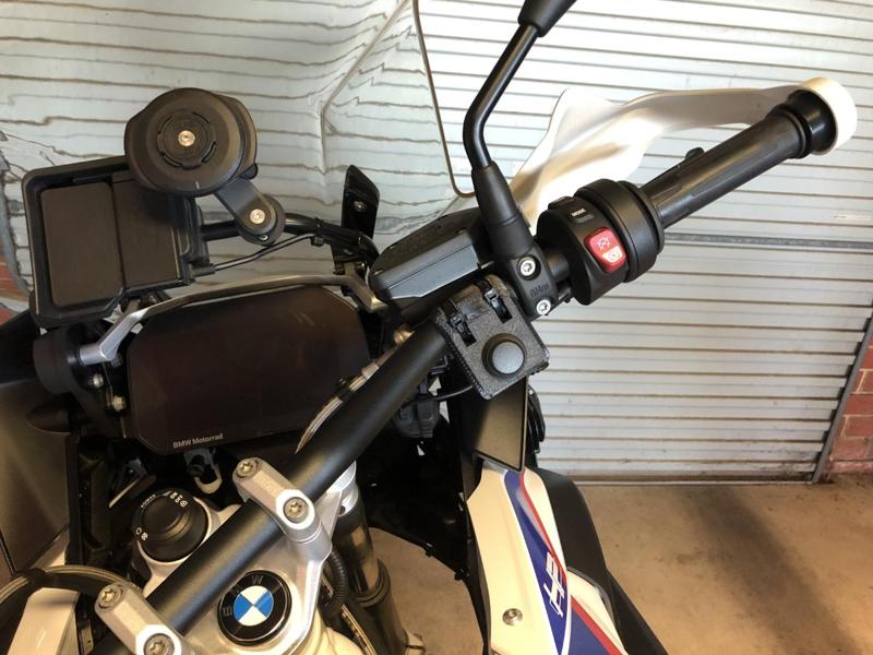 Motorbike garage door opener