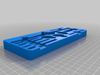 Tap & Die inlay for SteelGrip 10-piece metric set
