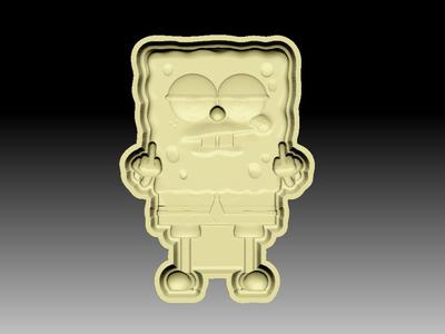 SPONGE BOB BATH BOMB MOLD