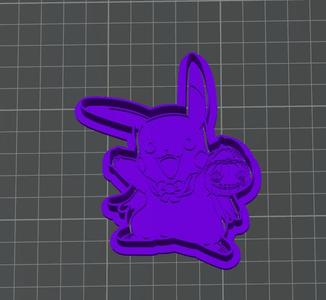 Halloween Pikachu Cute Pokemon Cookie Cutter