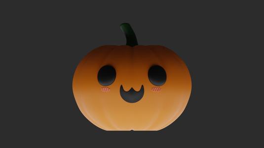 Cute Pumpkin Stationery Pot
