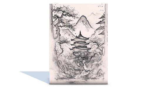 Japanese landscape home decor wall art no.5