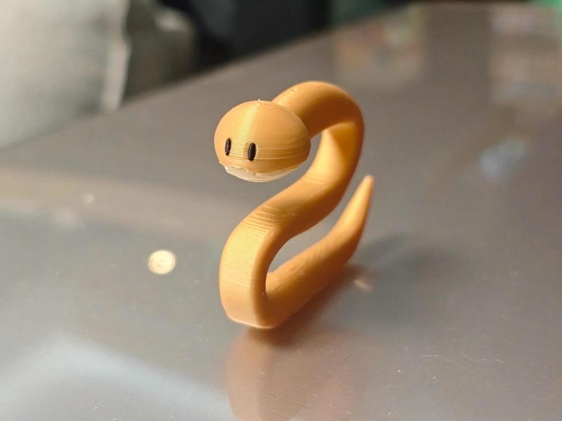 Double Happiness Auspicious Snake