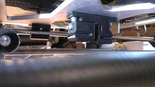 Prusa i3 adjustable Y belt holder