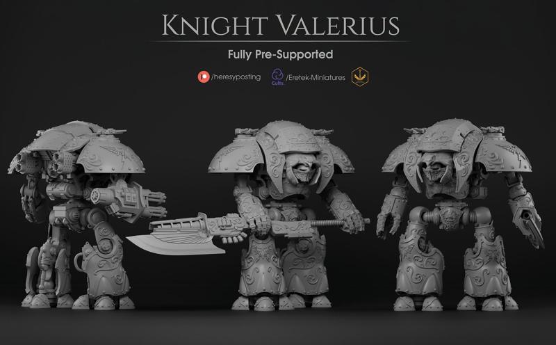 Knight Valerius - Guardian Knight Building Kit