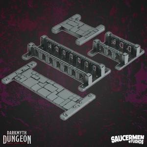 DarkMyth Dungeon - Bridges & Gantries