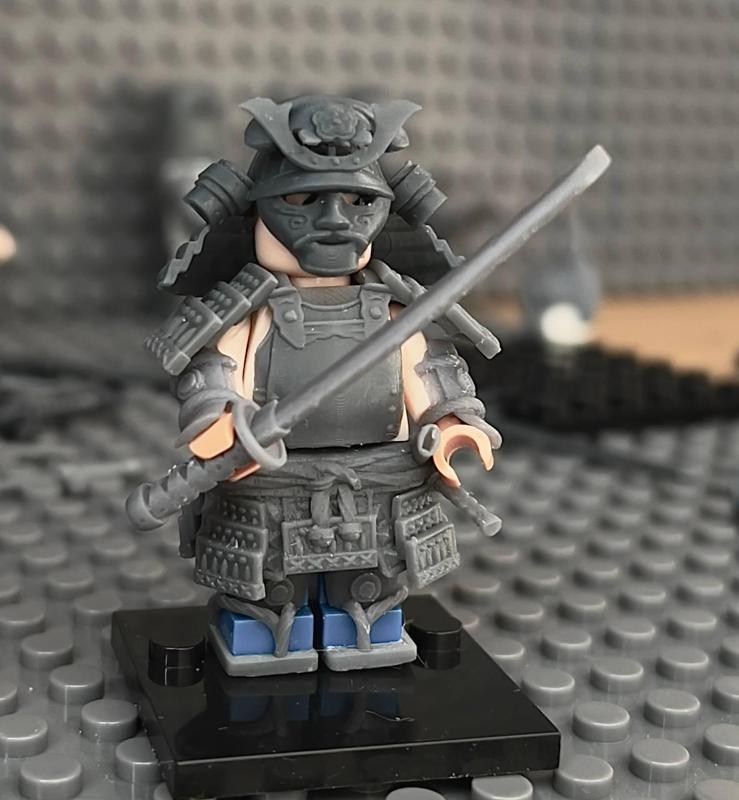 ODA NABUNAGA HISTORICAL ARMOUR MINIFIGURE CUSTOM SET