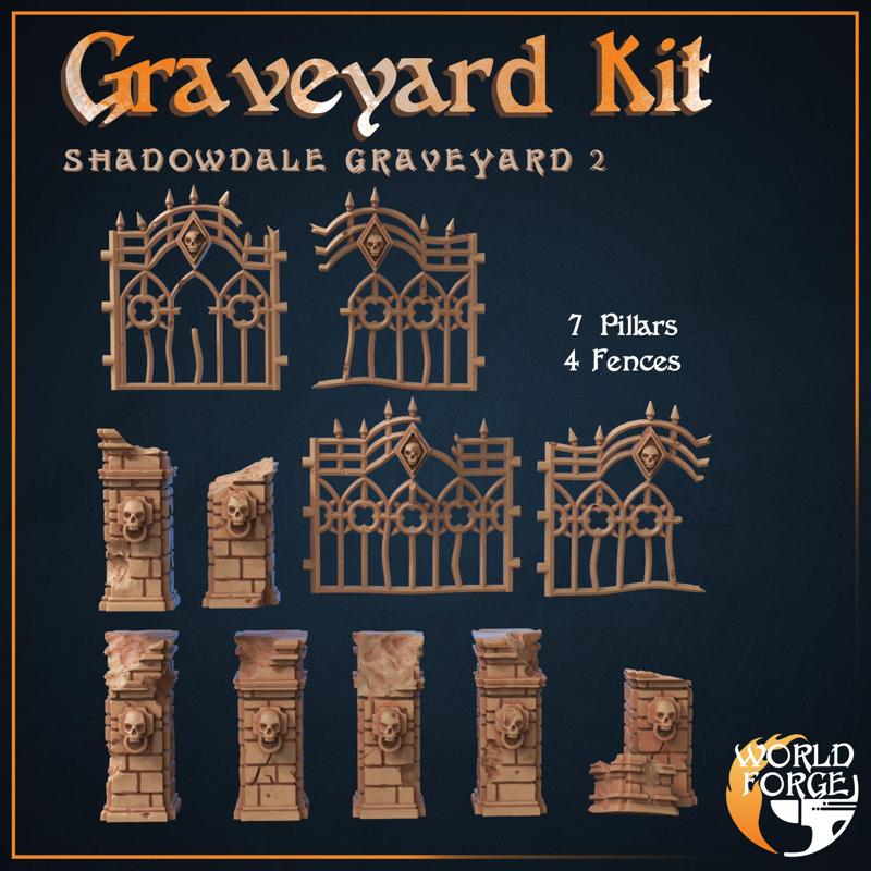 Damaged Graveyard Kit