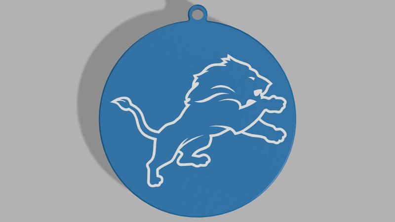 NFL - Detroit Lions - Christmas Ornament