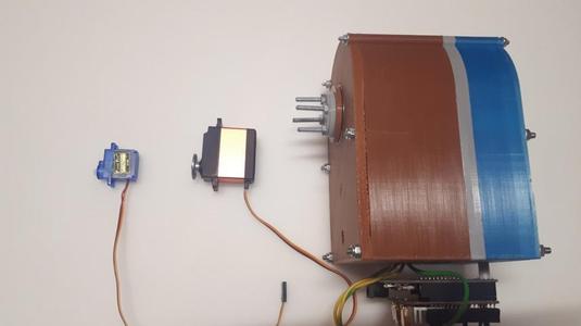 Harmonic drive for giant servo