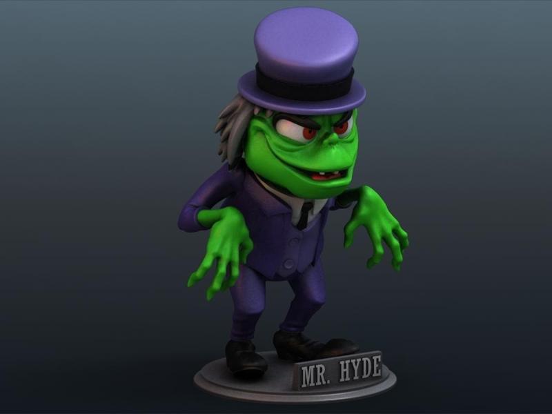 MR HYDE Cartoon Pose 2