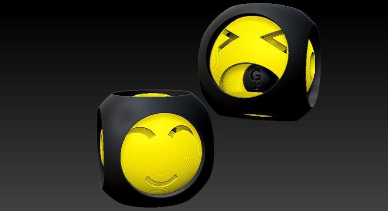 Cat Ball Toy x1 (Emoji Model 05)