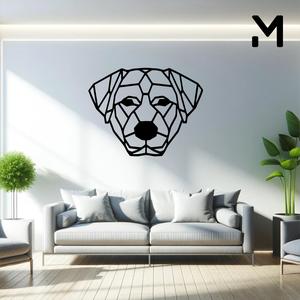 Wall silhouette - Labrador retriever - Geometry