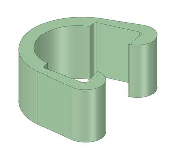 Bicycle cable clip